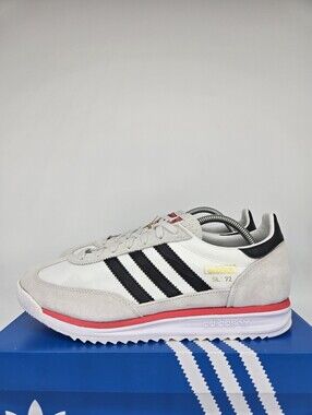 adidas Men's SL 72 RS JS0746 Cloud White Core Black Shoes Size 11